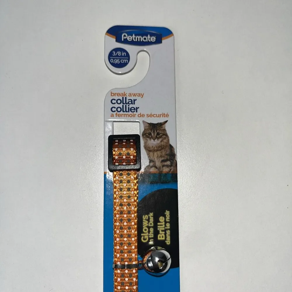 Petmate Adjustable Cat Collar 3/8” X 8-12 6lbs+